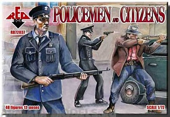 RB72037 Фигуры Policemen and Citizens RB72037 Фигуры Policemen and Citizens