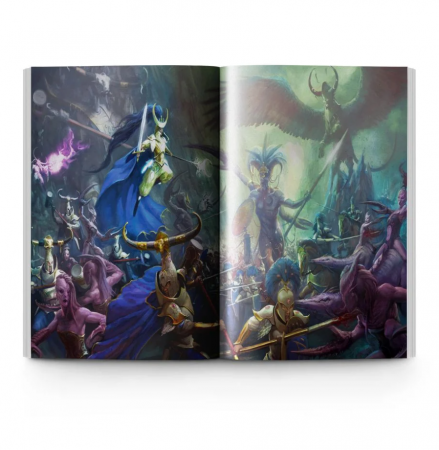 87-04GW Боевой Том: Люминеты, Повелители Владений (Battletome: Lumineth Realm-lords (HB, Eng))