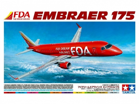 92197Т Пассажирский самолет Embraer 175 - Fuji Dream Airlines Tamiya