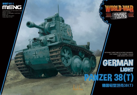 WWT-011 German Light Tank Panzer 38T Meng
