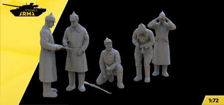 AM72488 Расчет финская кампания 5 фигур Arma Models