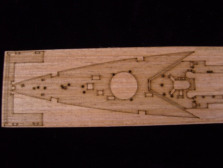 AW20047 Деревянная палуба для HMS Renown 1945