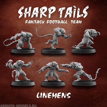 SB-RL1 Декоративная фигурка из пластика Ratman Linemen's (x6) SB-RL1 Декоративная фигурка из пластика Ratman Linemen's (x6)