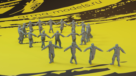 AM35014 Экипаж ледокола. Северный полюс (Не для свободной продажи) Arma Models