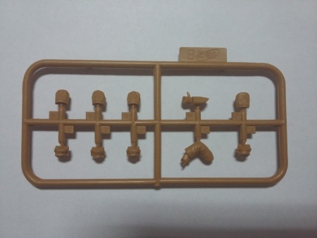 35696 Фигуры, Французская пехота в противогазах (1916 г.) ICM