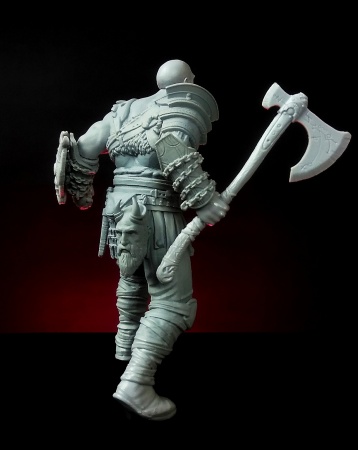 BCK-FC-002 ВАРВАР | Коллекционная миниатюра 75 мм Blood Carrot Knights