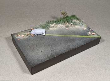 AM35662 Подставка авторская «Где-то по дороге» (12*20 см)