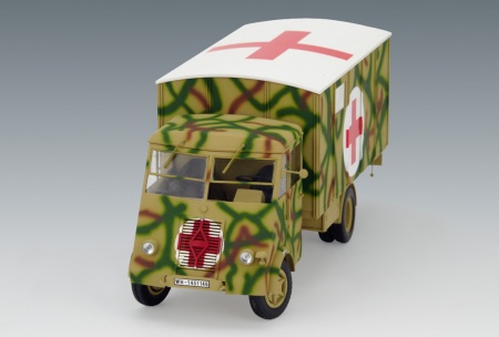 35417 Lastkraftwagen 3.5 AHN с будкой, Германская военная машина скорой помощи 2 МВ ICM 35417 Lastkraftwagen 3.5 AHN с будкой, Германская военная машина скорой помощи 2 МВ ICM