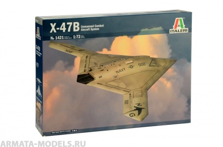 1421ИТ Самолет X-47B Italeri