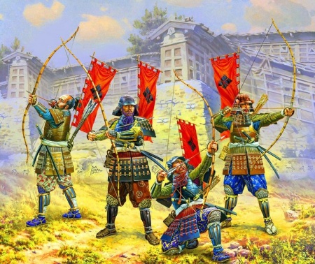 6404 Самураи - лучники Звезда 6404 Самураи - лучники Звезда