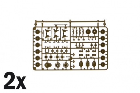 6586ИТ Танк M4A3E8 Sherman Italeri