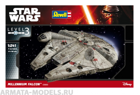 03600 Звездные войны  Тысячелетний сокол Revell