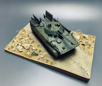 AM35757 Авторская подставка Кавказское предгорье. Размер 20 на 30см.