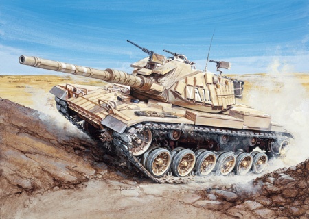 7073ИТ ТАНК MAGACH 6 Italeri