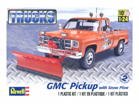 17222RE Пикап GMC - снегоочиститель Revell