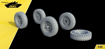 AM3629K Высокодетализированные колеса под нагрузкой Я-245