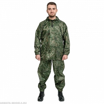 Костюм ветровлагозащитный Походный, цв.КМФ Цифра р.48 (T-KS-VVZ-M-001) Helios