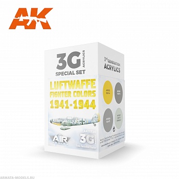 AK11720  Luftwaffe Fighter Colors 1941-1944 SET 3G
