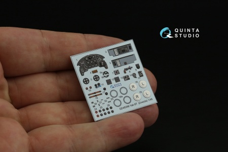 QD48398 3D Декаль интерьера кабины Як-9Т (Звезда)