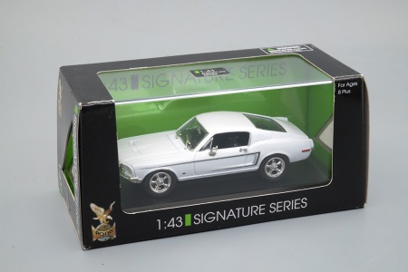 43206WLT 1968 Мустанг Серия Премиум (белый) Lucky Toys