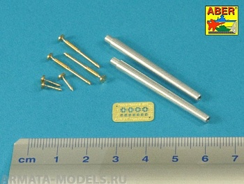 ABR-35-L-235  Дополнения для  Barrels for British WWI Tank Mk.I Male – 6 pdr.  gun x 2 & 8mm Hotchkiss m.1909 x 3 для Takom 1/35 ABR-35-L-235  Дополнения для  Barrels for British WWI Tank Mk.I Male – 6 pdr.  gun x 2 & 8mm Hotchkiss m.1909 x 3 для Takom 1/35