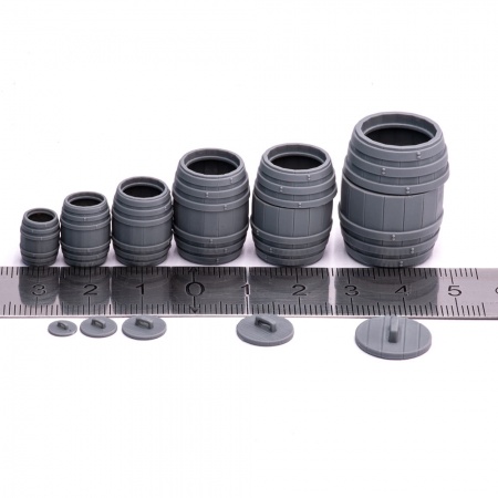 S235MWP Бочки открытые с крышками