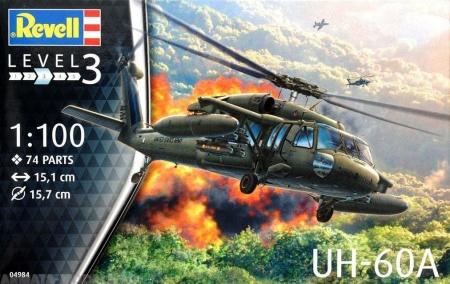 04984 Американский многоцелевой вертолет Сикорский UH-60A «Блэк Хок» Revell