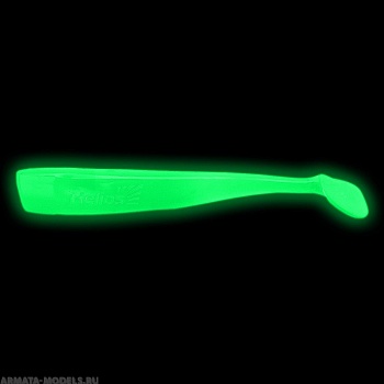 Виброхвост несъедоб. Chebak 3,15''/8 см Phosphorus 100шт. (HS-3-041-N) Helios( цена указана за упаковку, в количестве 100шт.)