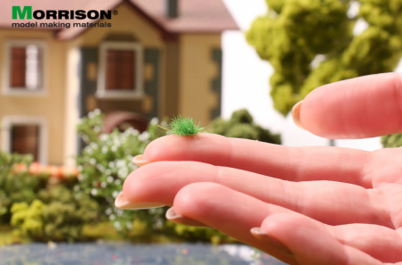 080trf052 Пучки травы для макета. Яркая трава.