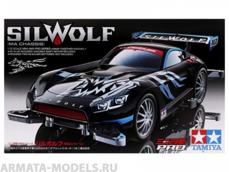 18645 Машинка JR Silwolf с электромотором Tamiya 18645 Машинка JR Silwolf с электромотором Tamiya