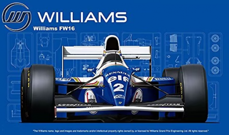 FU09212 Williams FW16 Renault Fujimi