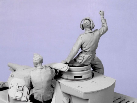 Т-35088 Немецкие танкисты афр. корп (1941 г) (3) Tank