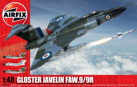 A12007  Сборная модель самолета Gloster Javelin FAW 9 9R Airfix A12007  Сборная модель самолета Gloster Javelin FAW 9 9R Airfix