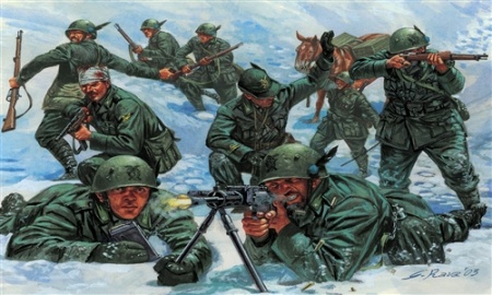 Набор фигурок 6059ИТ Солдатики Italian Mountain Troops Alpini Italeri