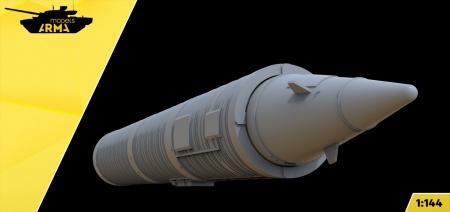 AM145012 Межконтинентальная баллистическая ракета РС-22 Скальпель Arma Models