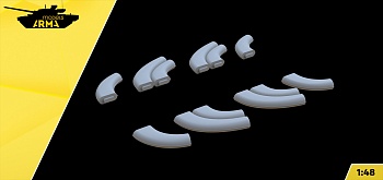 AM48344 Набор двойных патрубков для Як-7Б (Не для свободной продажи)