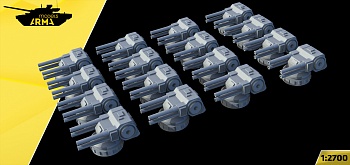 AM2715 Батарея зенитных орудий для разрушителя Венатор 16 шт