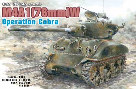 6083Д Сборная модель M4A1(76)W OPERATION COBRA Dragon