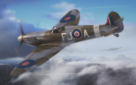 A02102 САМОЛЕТ SUPERMARINE SPITFIRE Mk.Va Airfix