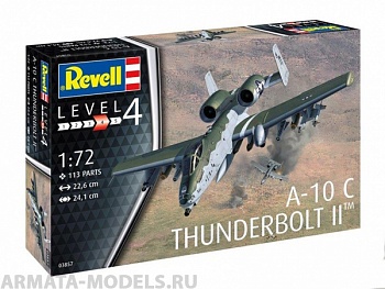 03857RE Американский двухдвигательный штурмовик A-10 «Тандерболт» II