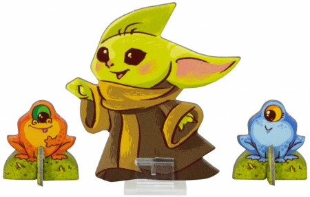 915414HW Мандалорец Грогу и лягушачьи бега