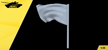 AM36049 Флаг для КВ-2 «Багровый легион»