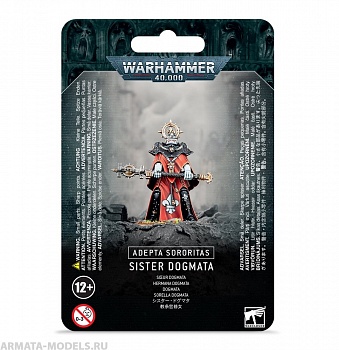 52-32GW Набор Адепта Сороритас. Сестра Догмата (Adepta Sororitas Sister Dogmata) 52-32GW Набор Адепта Сороритас. Сестра Догмата (Adepta Sororitas Sister Dogmata)