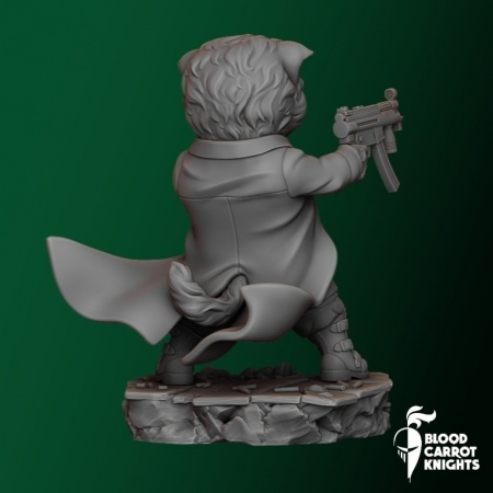 BCK-FC-009 Мео | Коллекционная миниатюра 70 мм Blood Carrot Knights