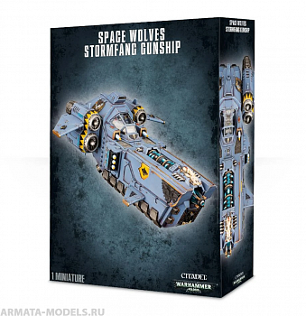 53-11GW Набор Космические Волки. ГанШип Штормовой Клык (Space Wolves. Stormfang Gunship) 53-11GW Набор Космические Волки. ГанШип Штормовой Клык (Space Wolves. Stormfang Gunship)