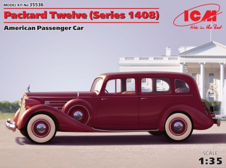 35536 Packard Twelve (серии 1408), Американский пассажирский автомобиль ICM 35536 Packard Twelve (серии 1408), Американский пассажирский автомобиль ICM