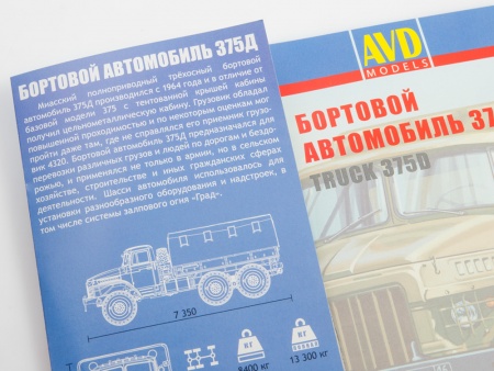 1465AVD Сборная модель 375Д AVD Models