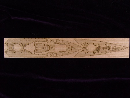 AW20051 Деревянная палуба для HMS Rodney