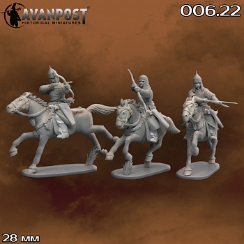 006.22АП Сибирско-татарская конница, XVII в (набор 3)