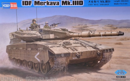 82441 Основной израильский танк IDF Merkava Mk.IIID Hobby Boss